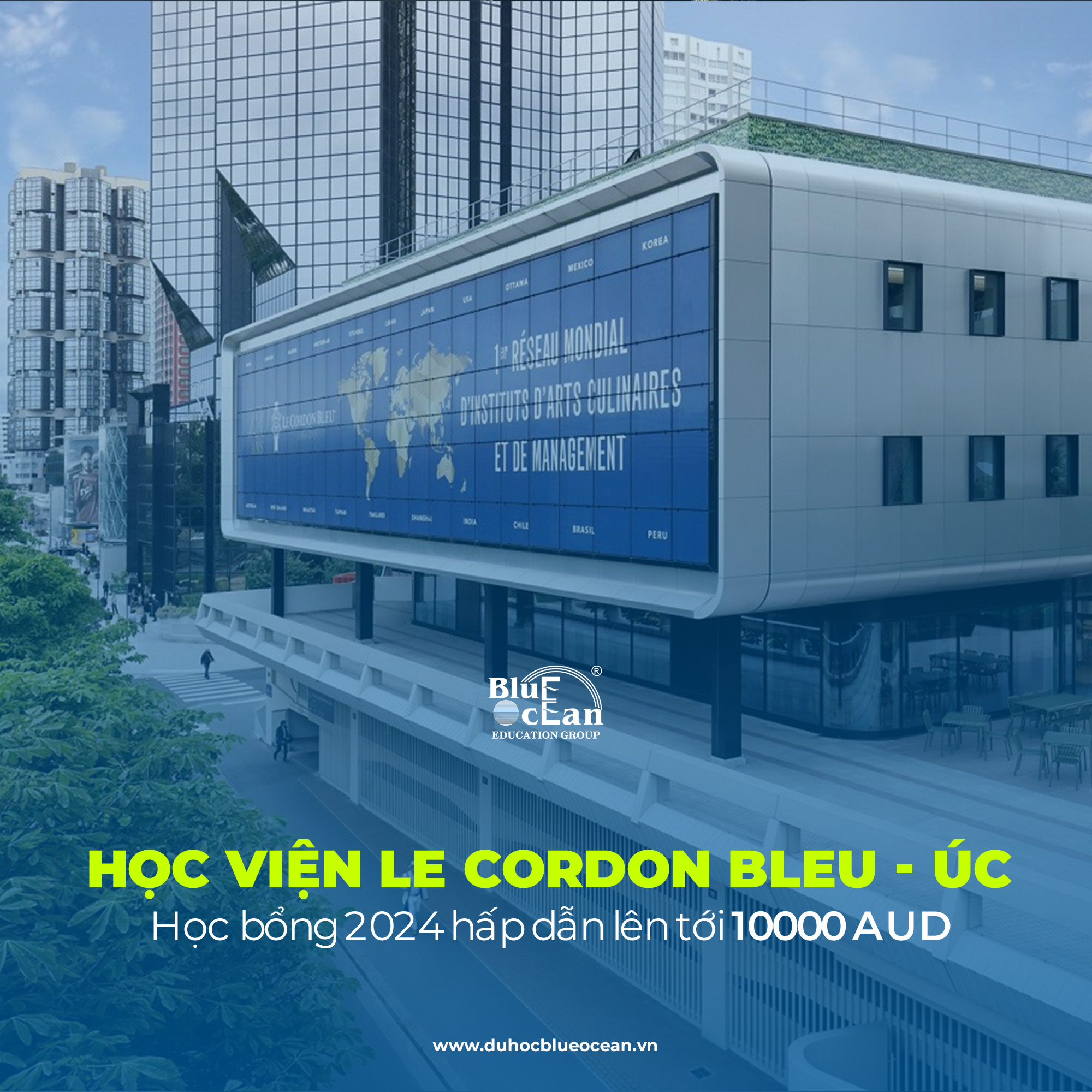 Học viện LE CORDON BLEU ÚC - Học bổng hấp dẫn lên tới 10000 AUD